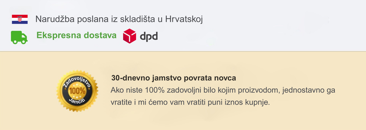 30-dnevno jamstvo povrata novca